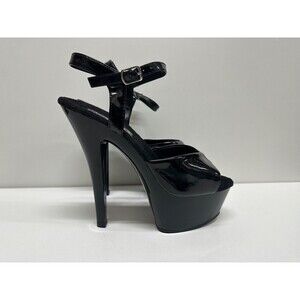 Funtasma Juliet-209 women size 8 spike 6 inch heel platform sandal ankle strap